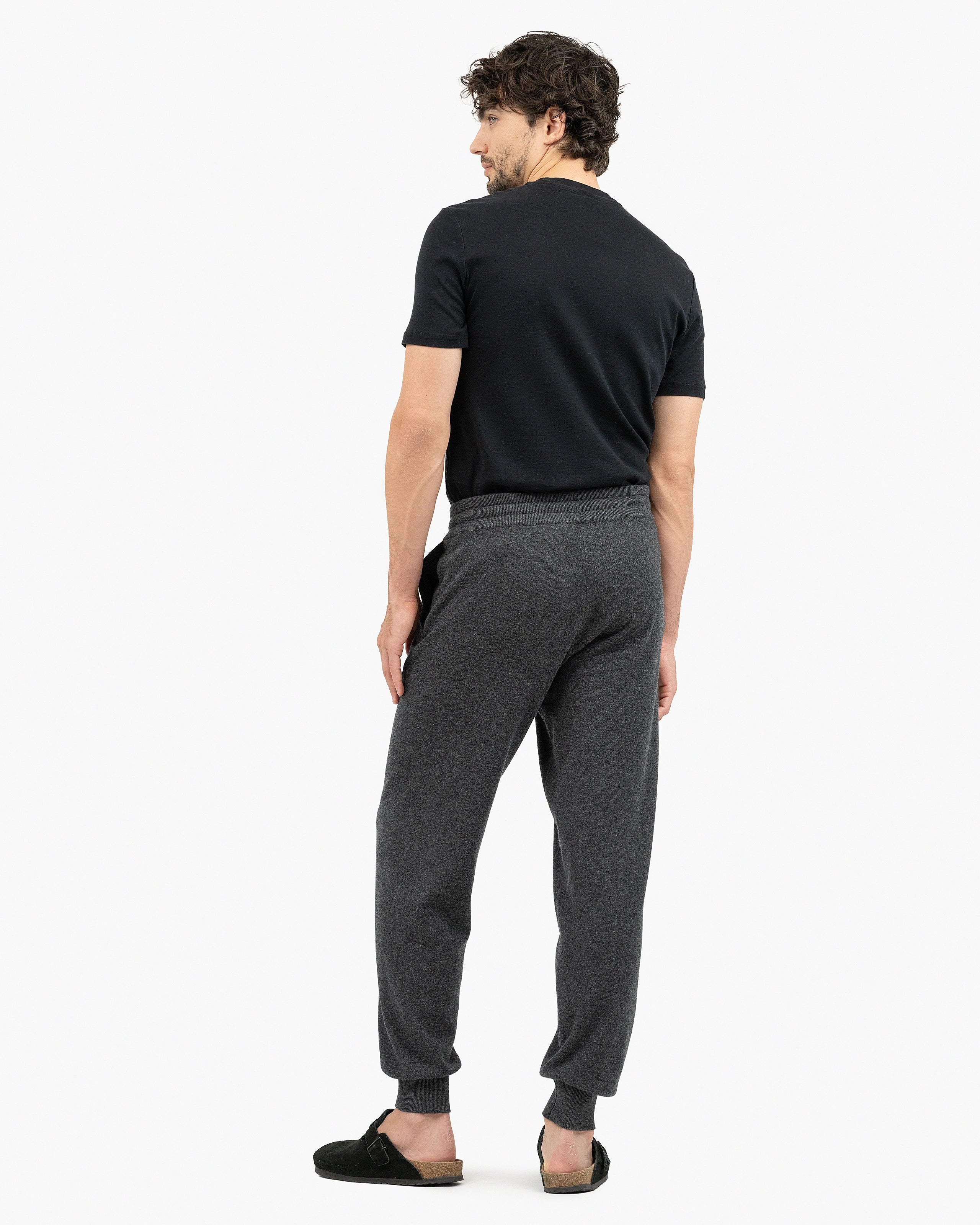 Men's Gramercy Joggers - Charcoal Cashmere