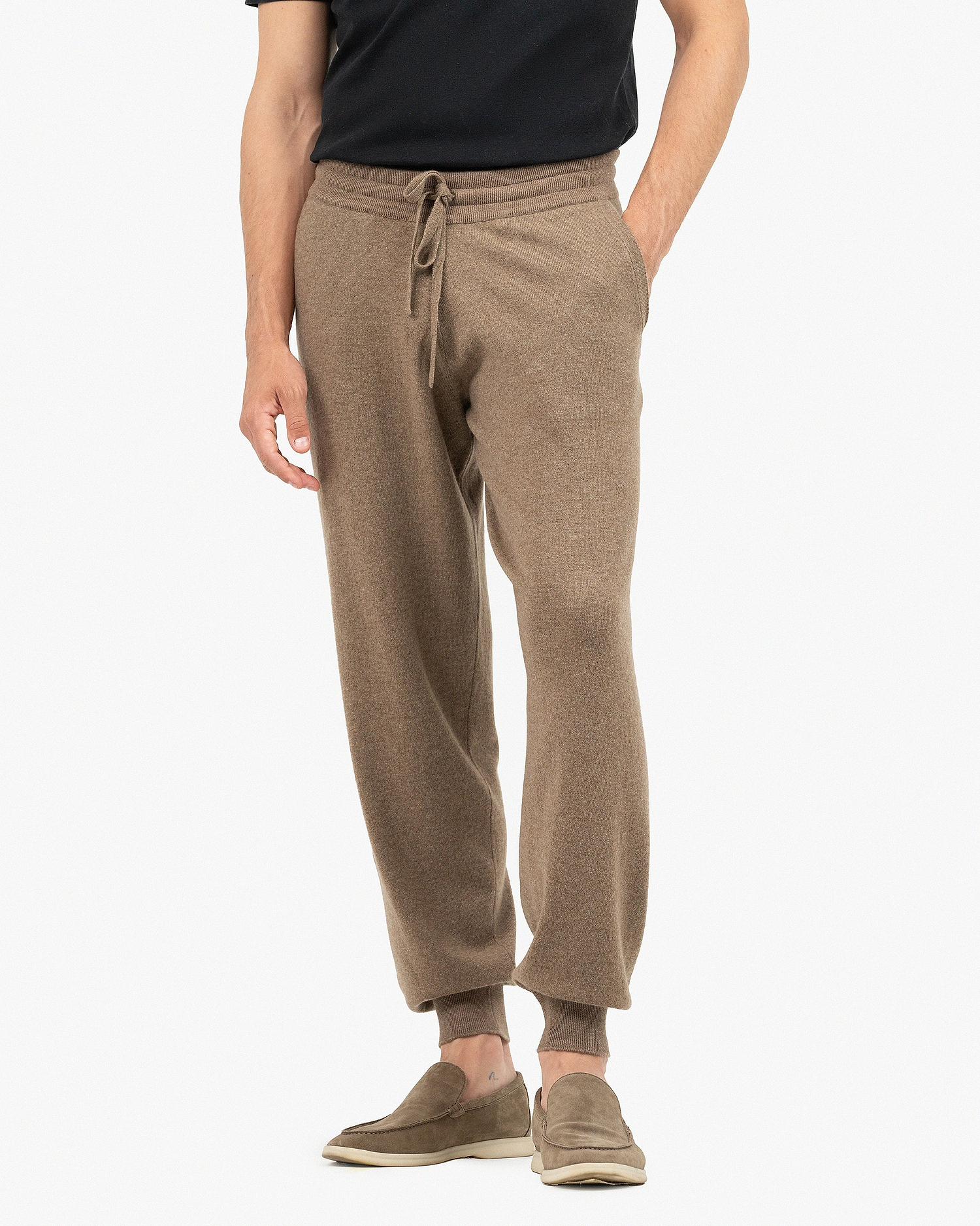 Men's Gramercy Joggers - Light Brown Cashmere