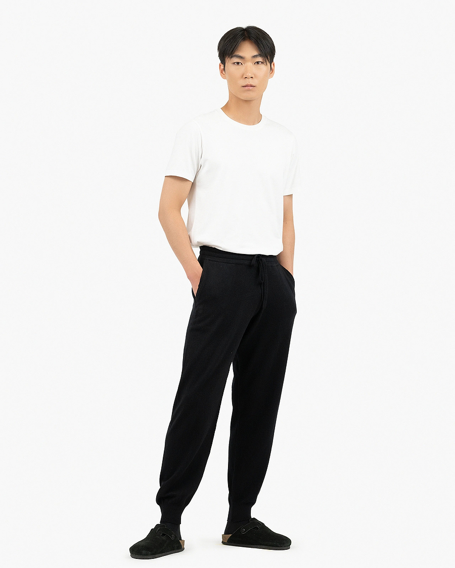 Men's Gramercy Joggers - Black Cashmere