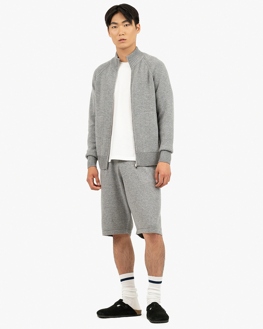 Men's Gramercy Shorts - Medium Grey Cashmere