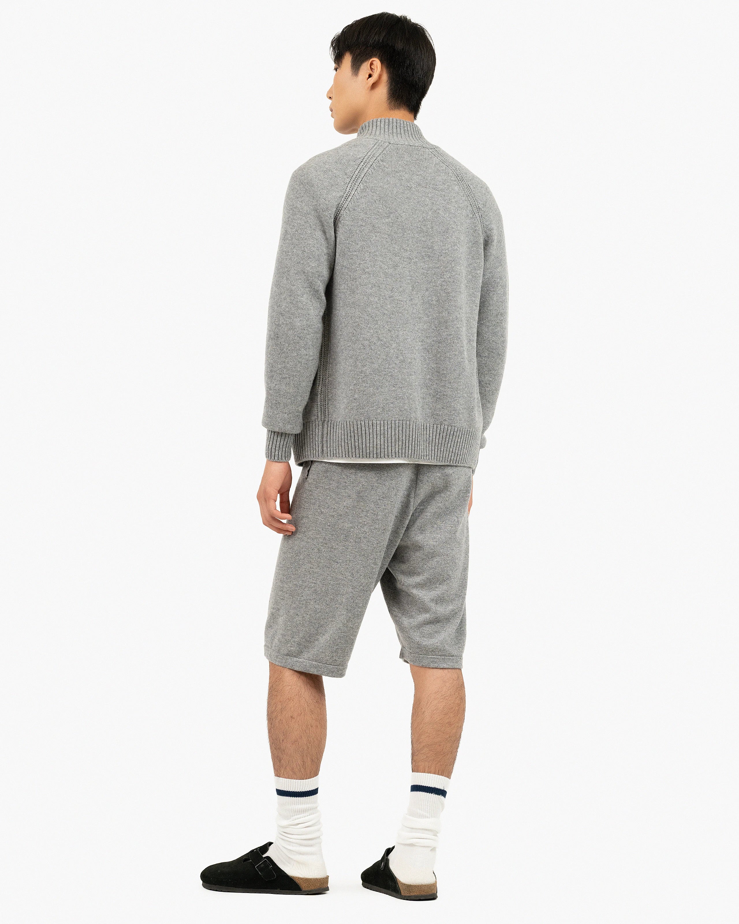 Men's Gramercy Shorts - Medium Grey Cashmere