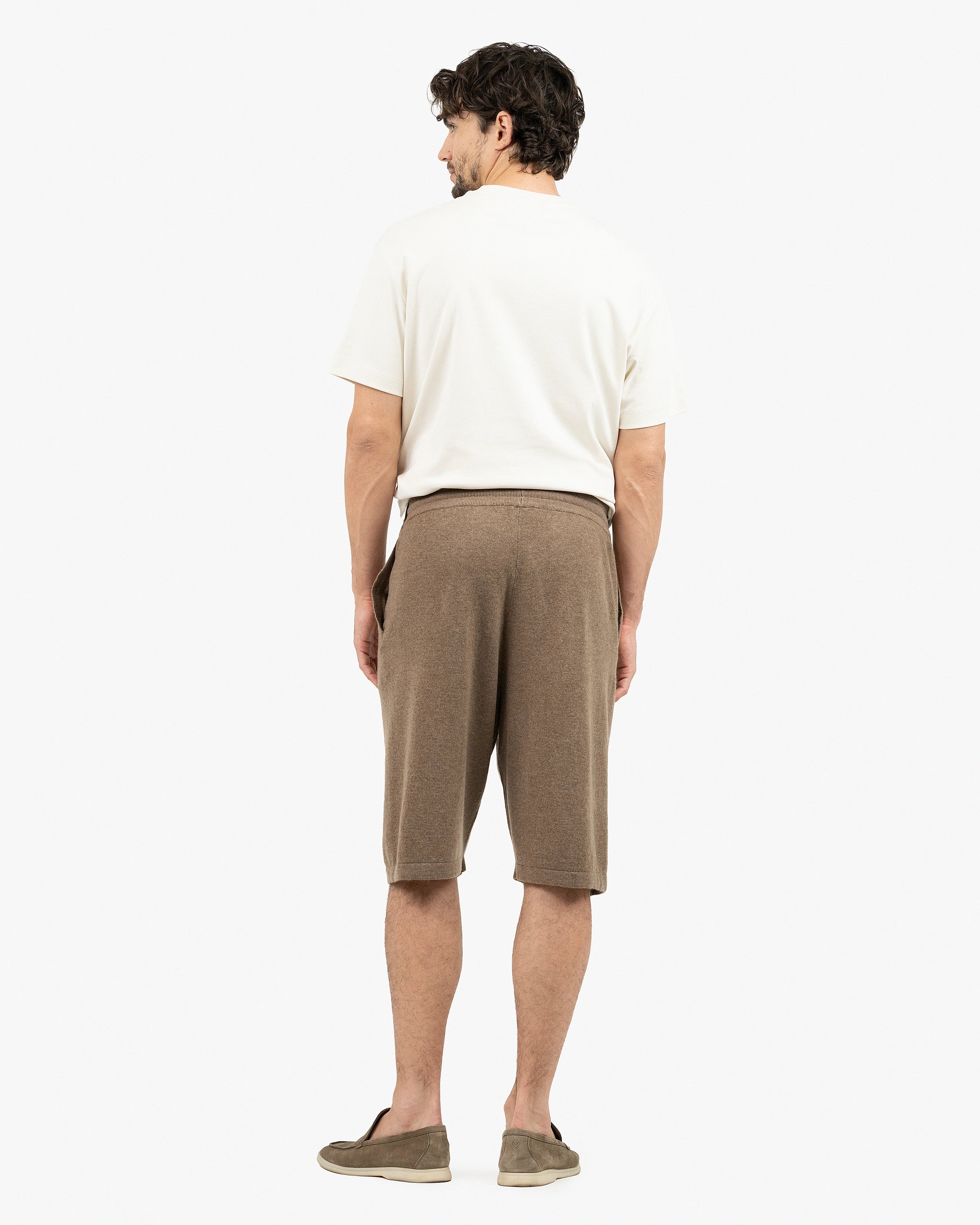 Men's Gramercy Shorts - Light Brown Cashmere