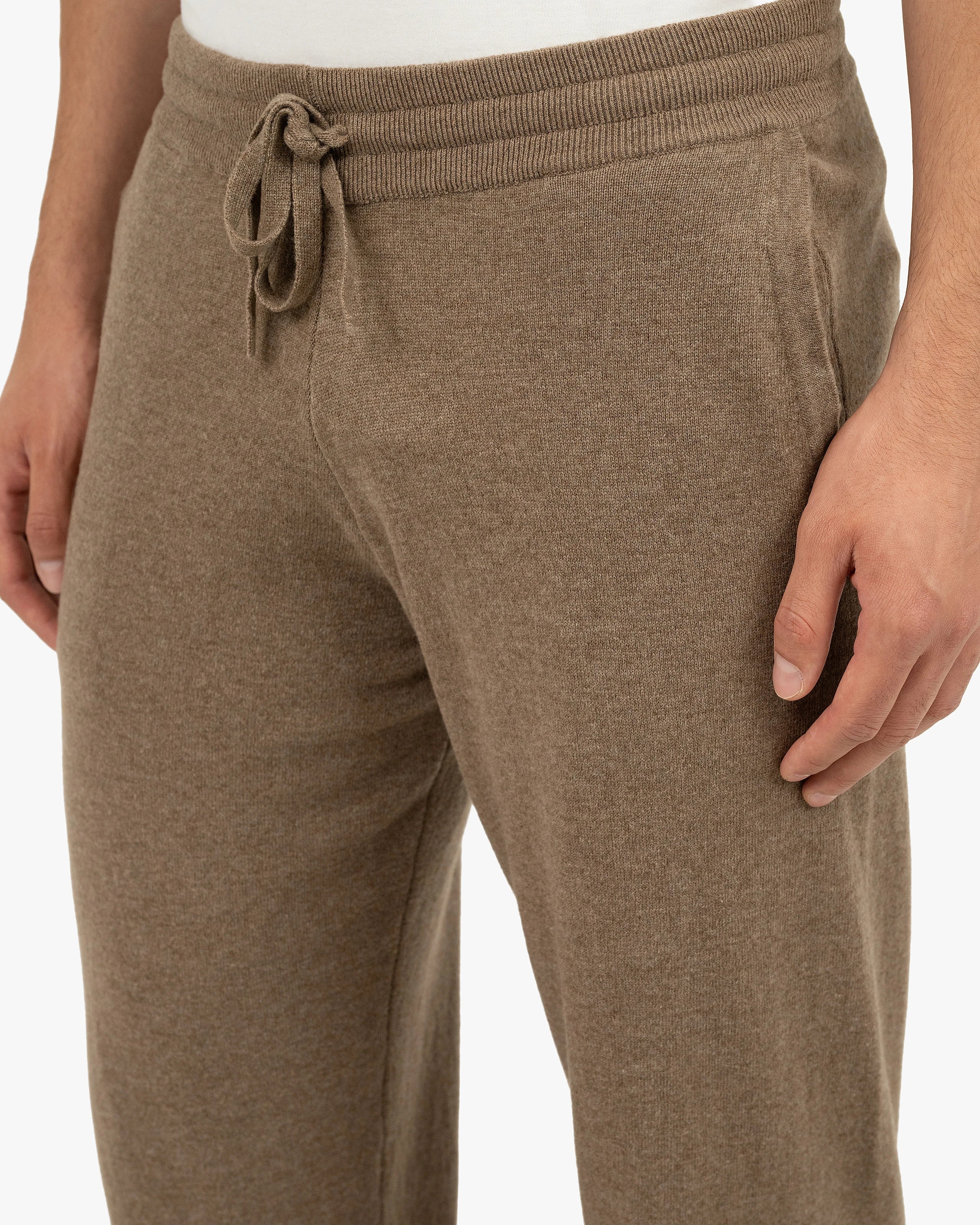 Men's Gramercy Sweatpants - Light Brown Cashmere