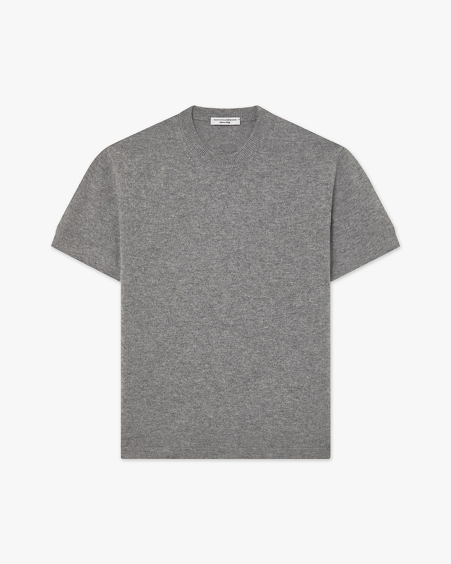 Men's Gramercy Tee - Medium Grey Cashmere