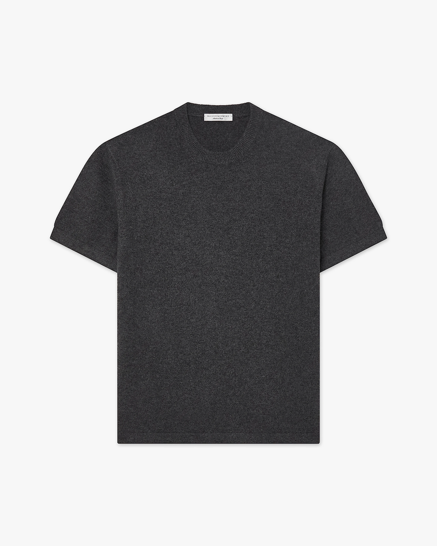 Men's Gramercy Tee - Charcoal Cashmere