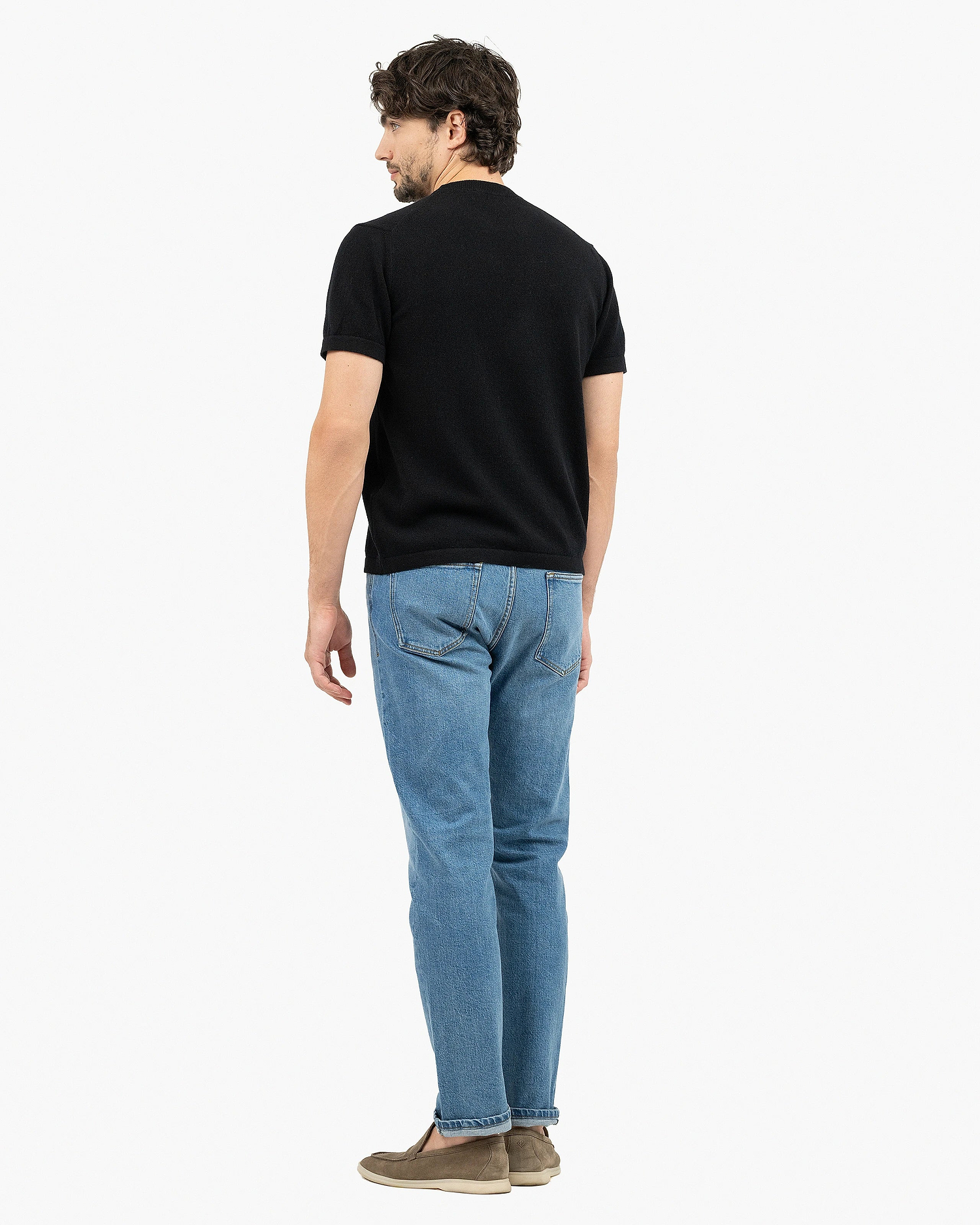 Men's Gramercy Tee - Black Cashmere