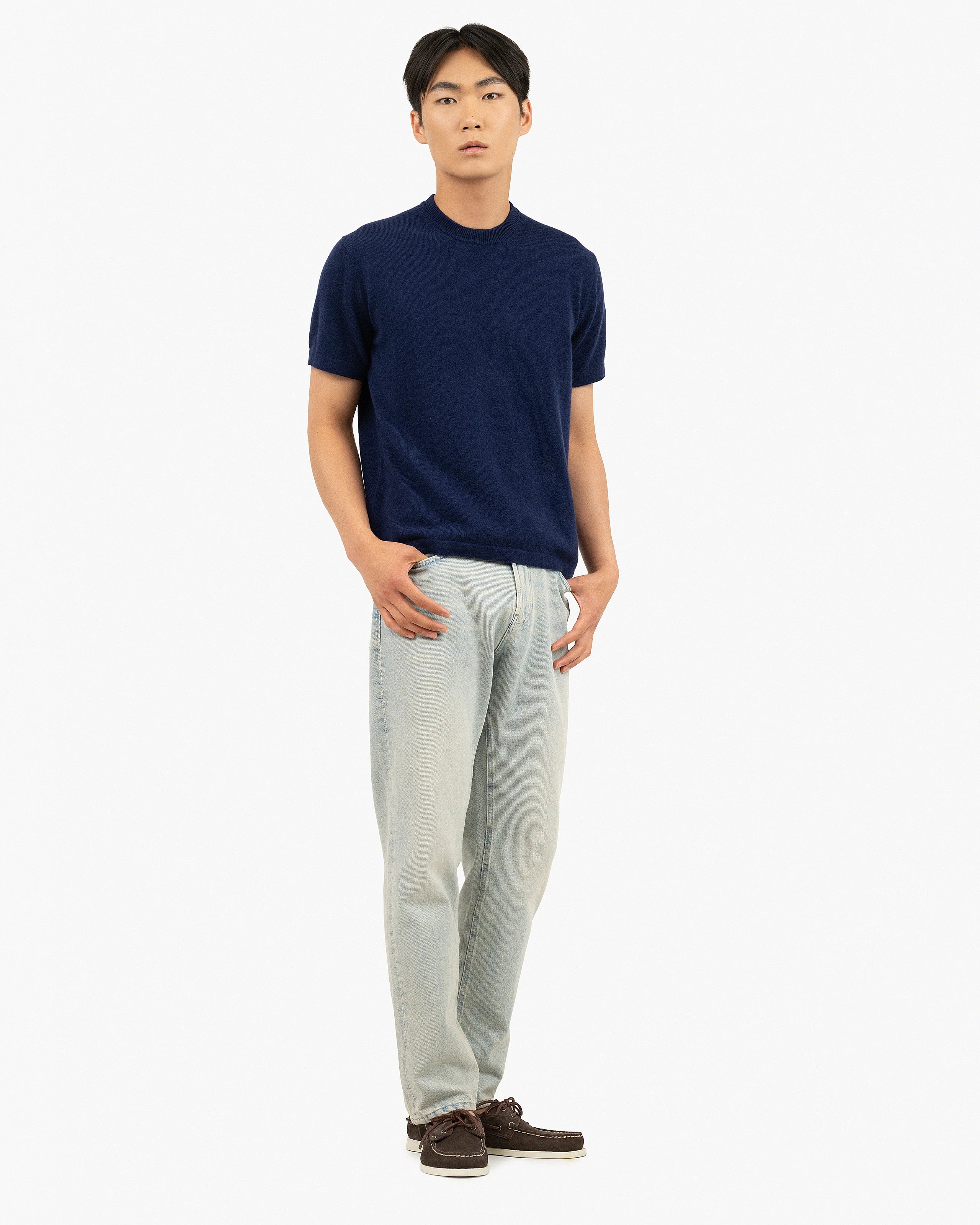 Men's Gramercy Tee - Blue Cashmere