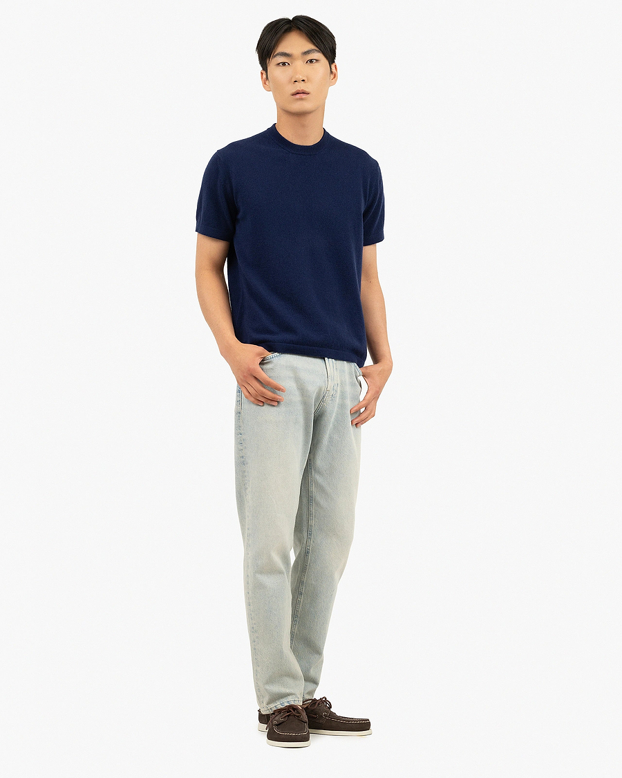 Men's Gramercy Tee - Blue Cashmere