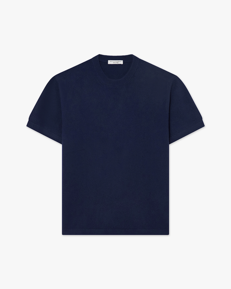 Men's Gramercy Tee - Blue Cashmere
