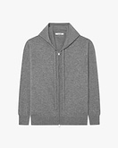 Sweat à Capuche Zippé Gramercy Homme - Gris Moyen