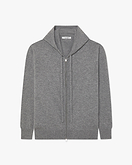 Sweat à Capuche Zippé Gramercy Homme - Gris Moyen