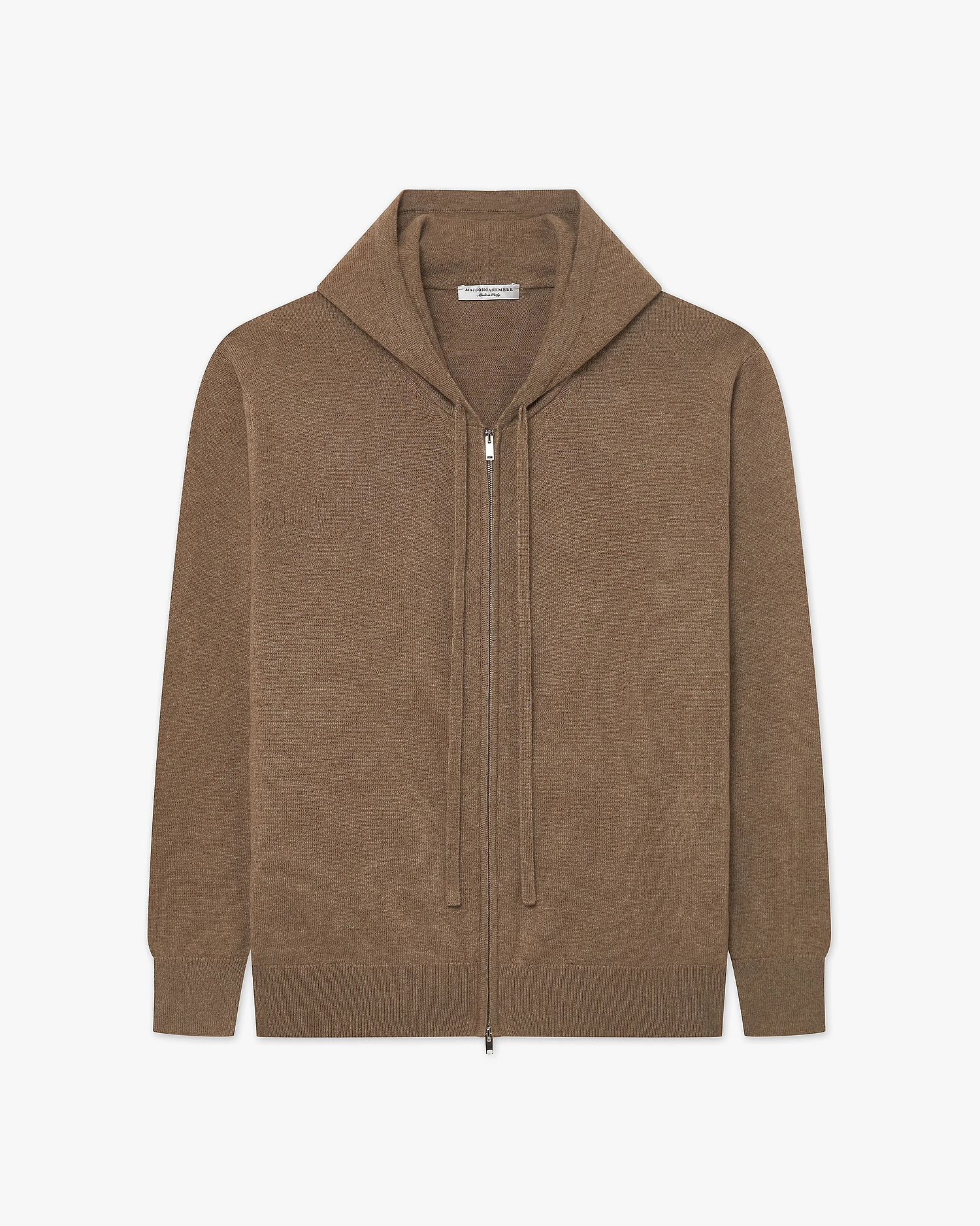 Men's Gramercy Zip Hoodie - Light Brown Cashmere