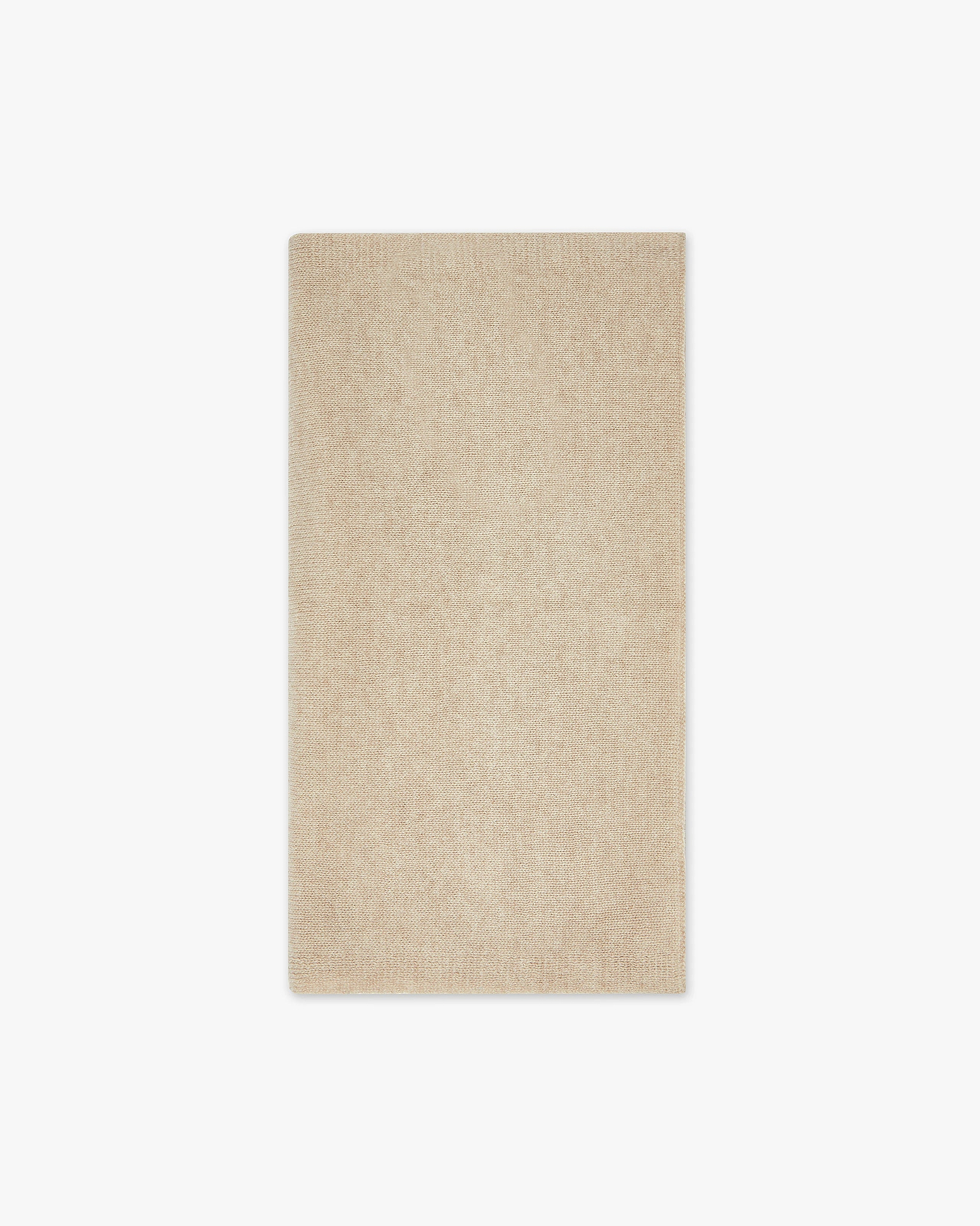 Men's Essential Maxi Scarf - Beige Cashmere