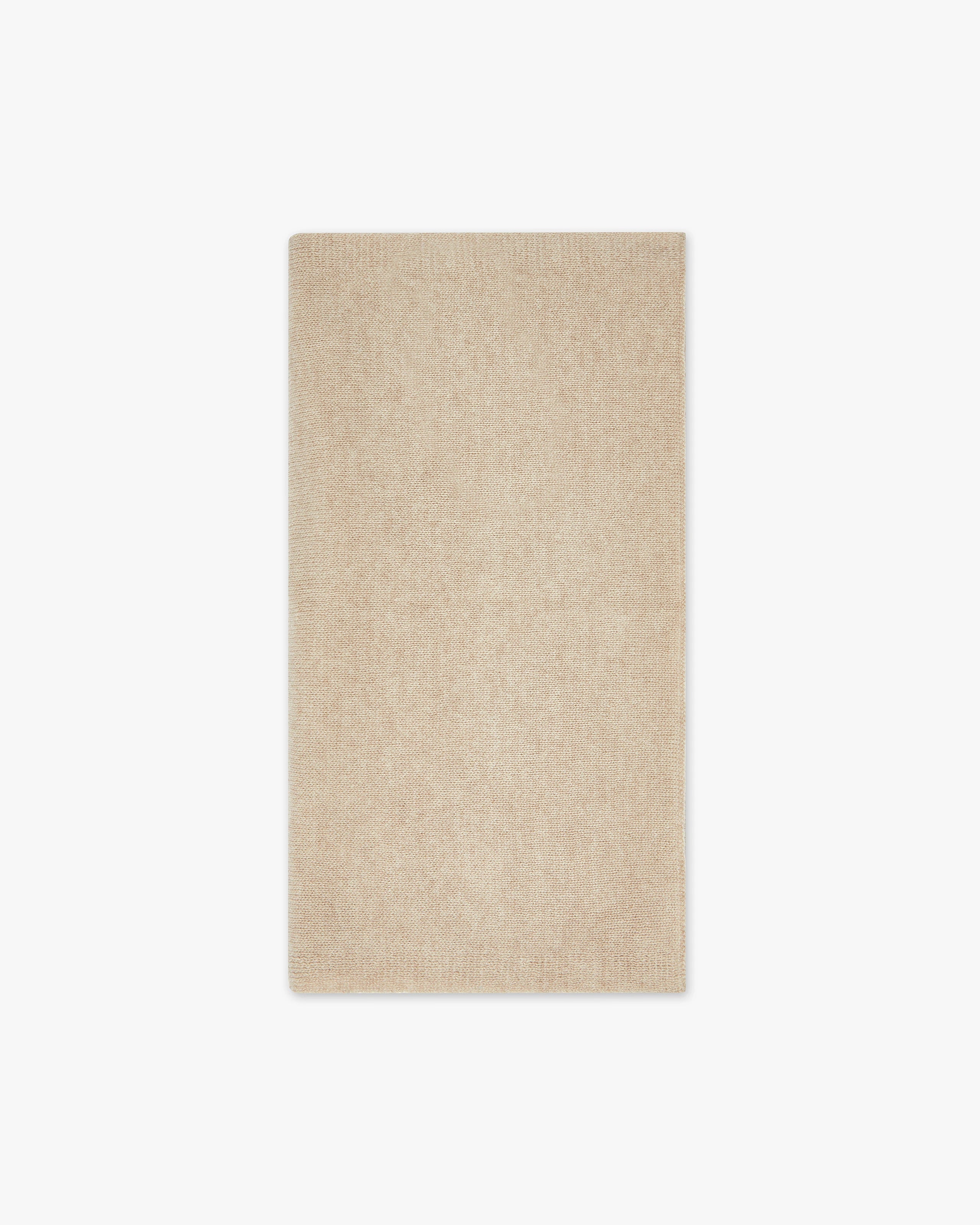 Men's Essential Maxi Scarf - Beige Cashmere