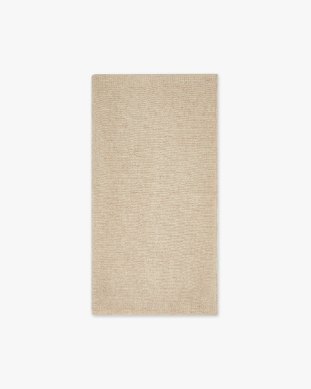 Men's Essential Maxi Scarf - Beige Cashmere
