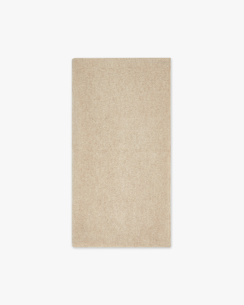Men's Essential Maxi Scarf - Beige Cashmere