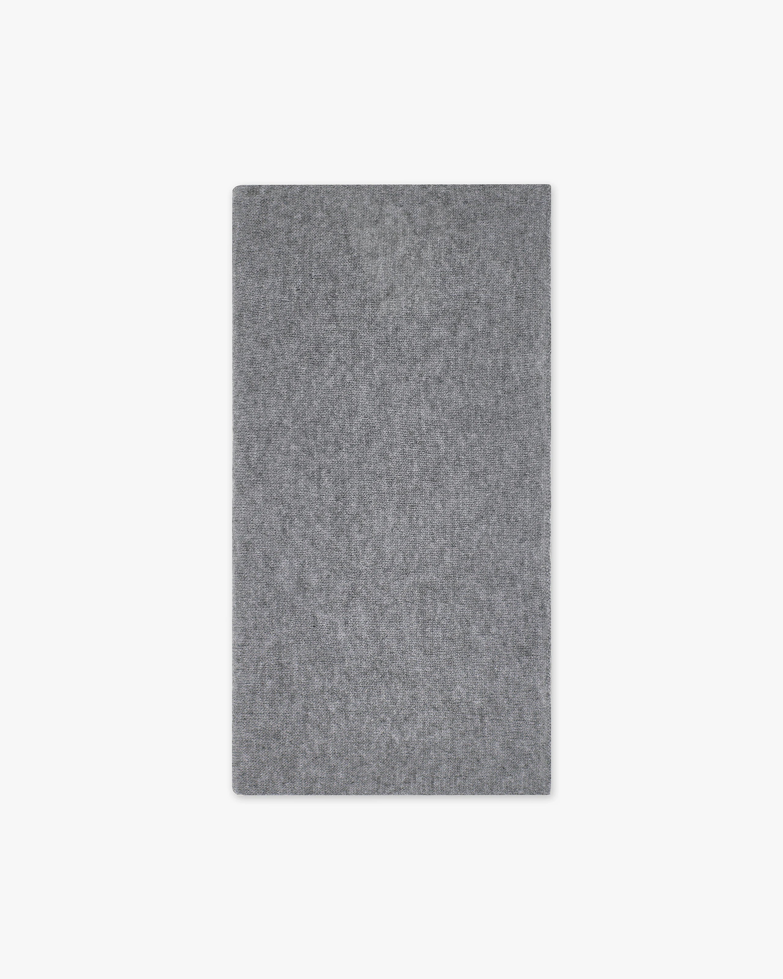Men's Essential Maxi Scarf - Medium Grey Cashmere