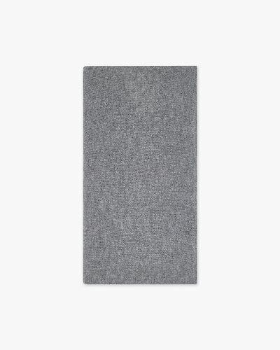Men's Essential Maxi Scarf - Medium Grey Cashmere