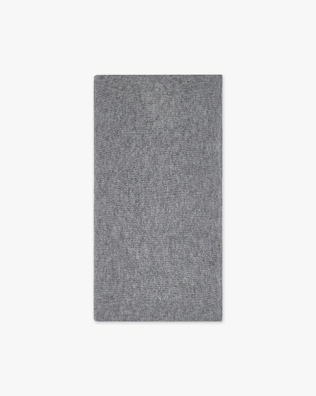 Men's Essential Maxi Scarf - Medium Grey Cashmere