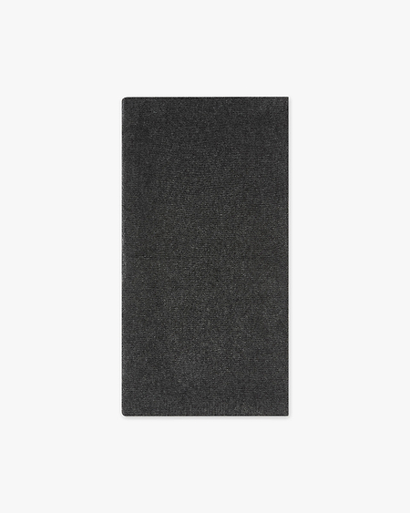 Men's Essential Maxi Scarf - Charcoal Cashmere