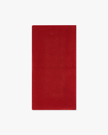Men's Essential Maxi Scarf - Red Cashmere