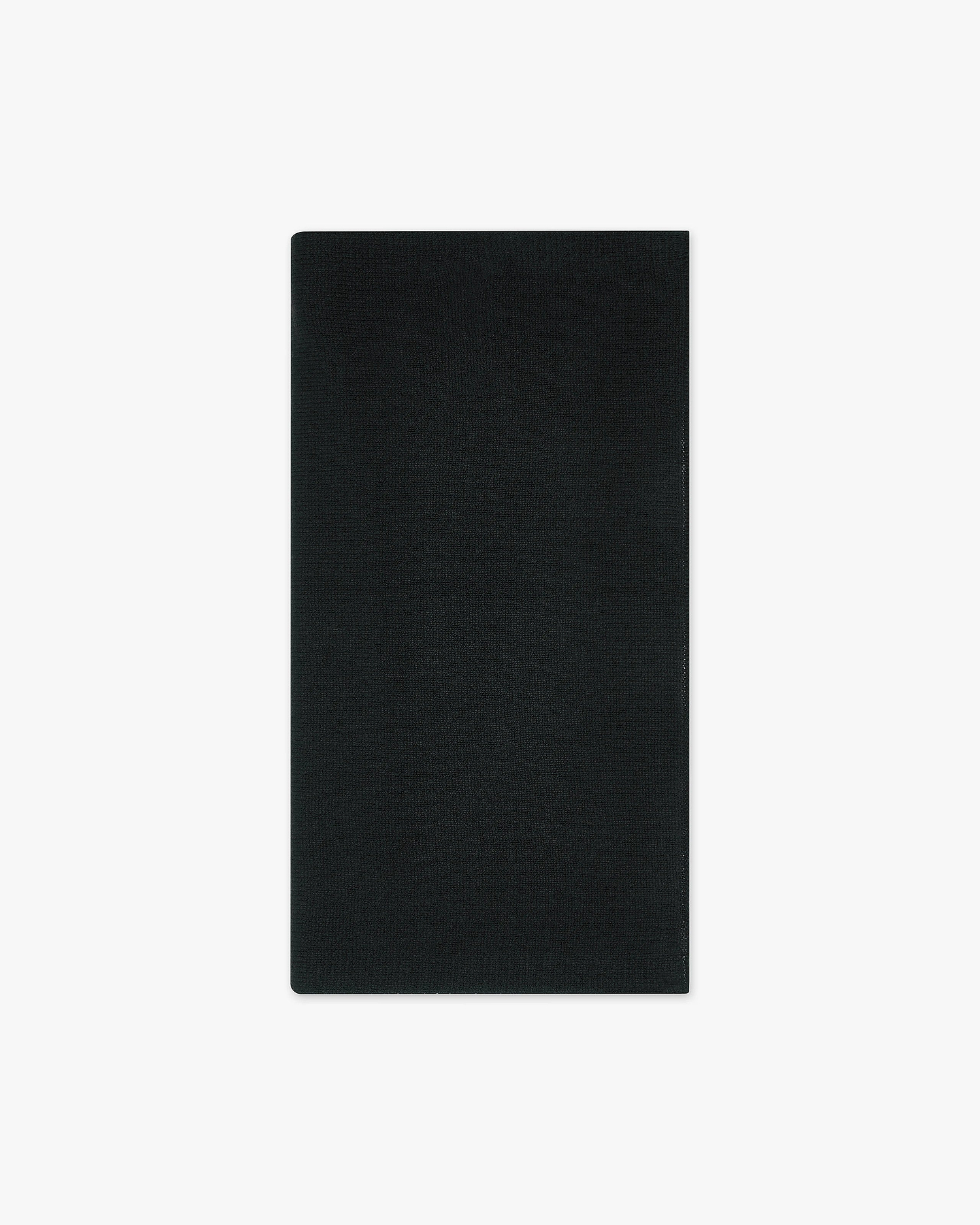Men's Essential Maxi Scarf - Black Cashmere