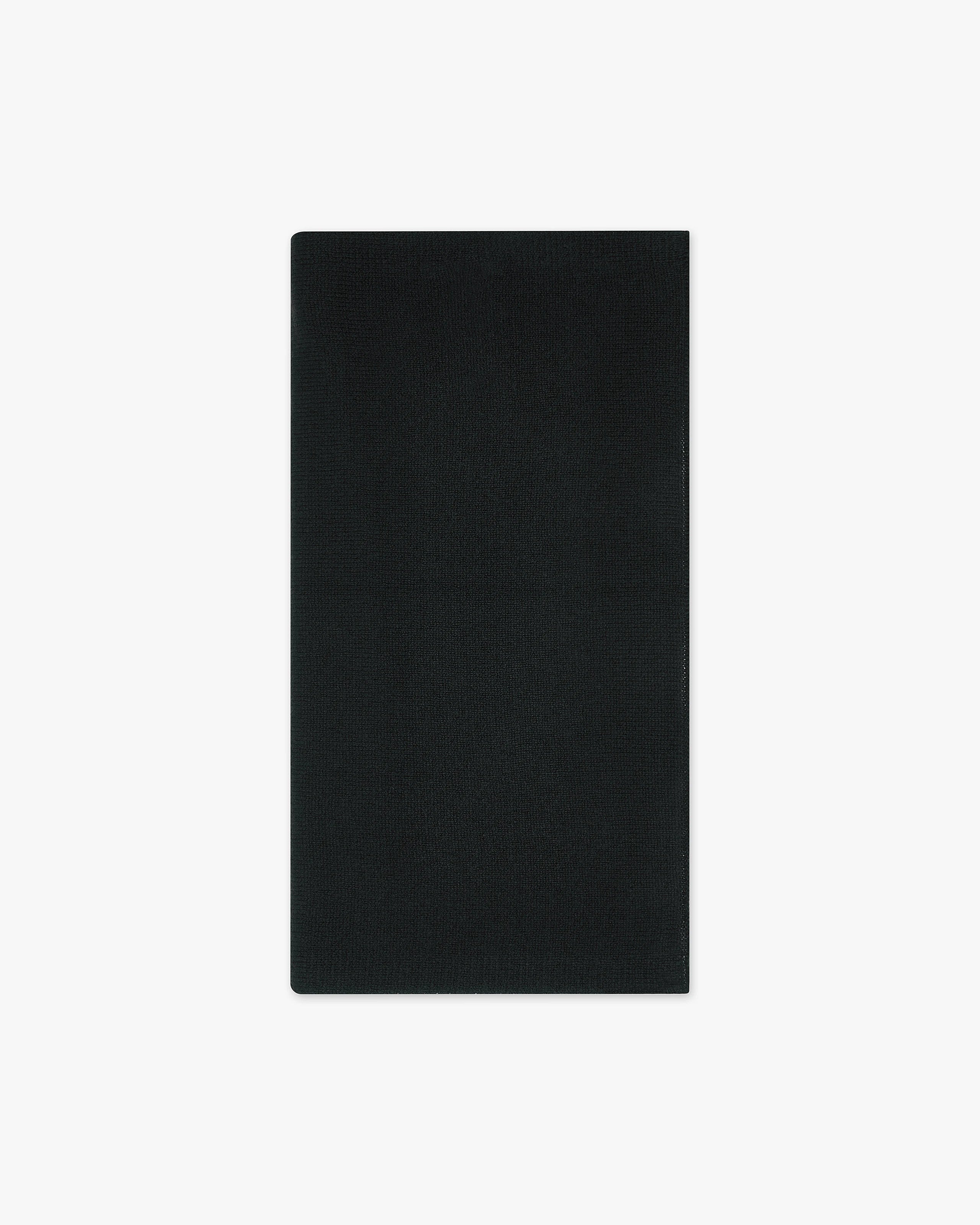 Men's Essential Maxi Scarf - Black Cashmere