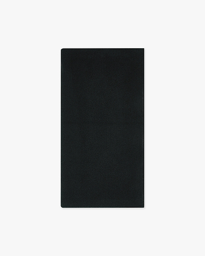Men's Essential Maxi Scarf - Black Cashmere