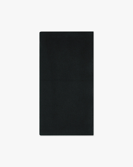 Men's Essential Maxi Scarf - Black Cashmere