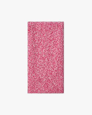 Herren Mouliné Maxi Schal - Fuchsia