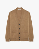 Cardigan Over Moritz Uomo - Nocciola