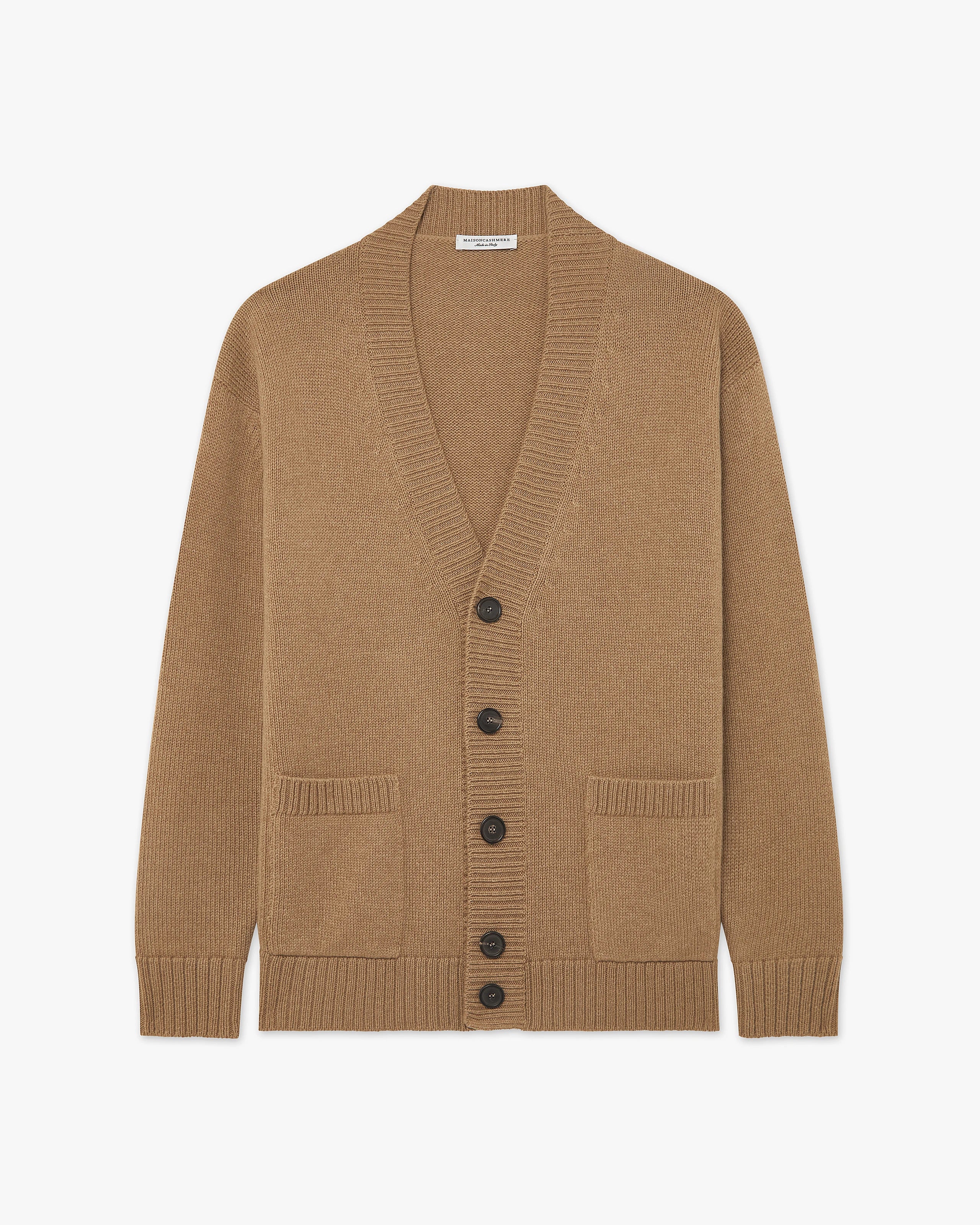 Men's Moritz Maxi Cardigan - Hazelnut Merino