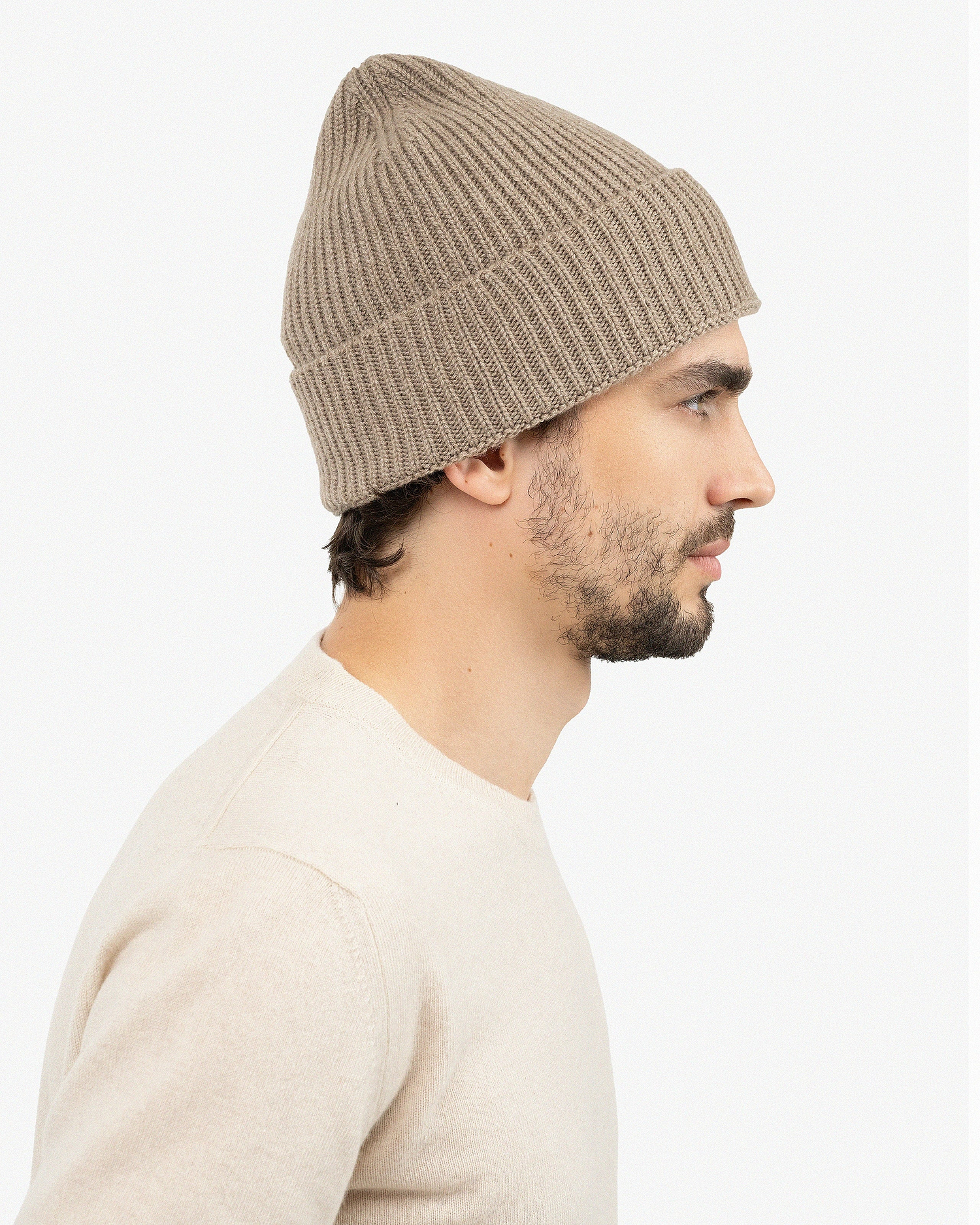 Men's Monaco Hat - Taupe Cashmere