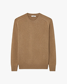 Men's Moritz Crew Neck Sweater - Hazelnut