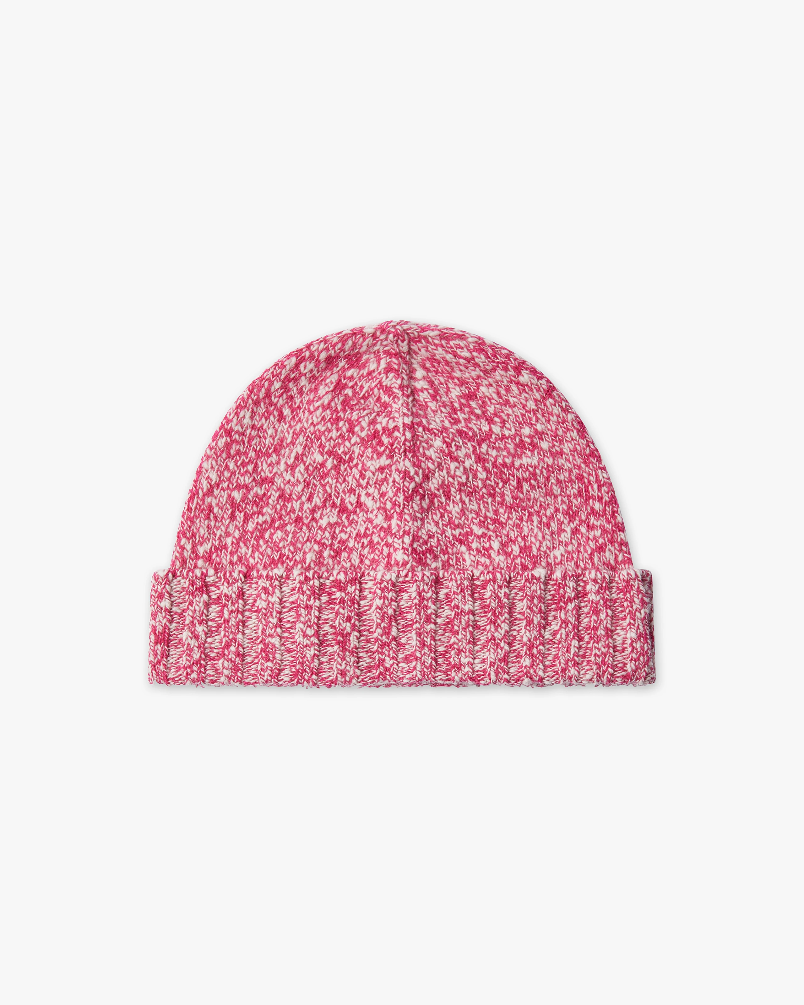 Men's Mouliné Hat - Fuchsia Lana / Cashmere