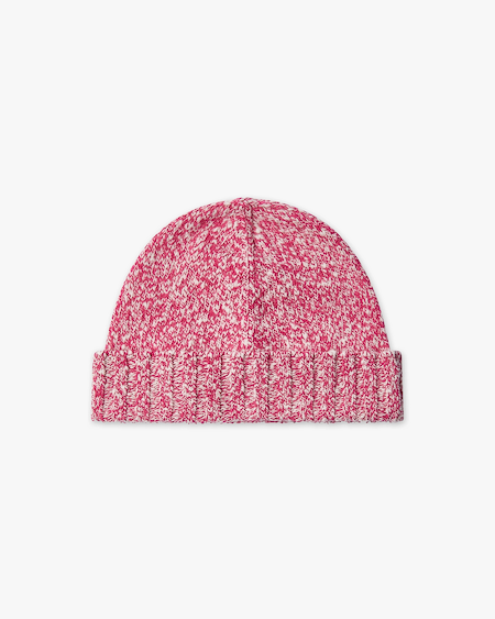 Men's Mouliné Hat - Fuchsia Lana / Cashmere
