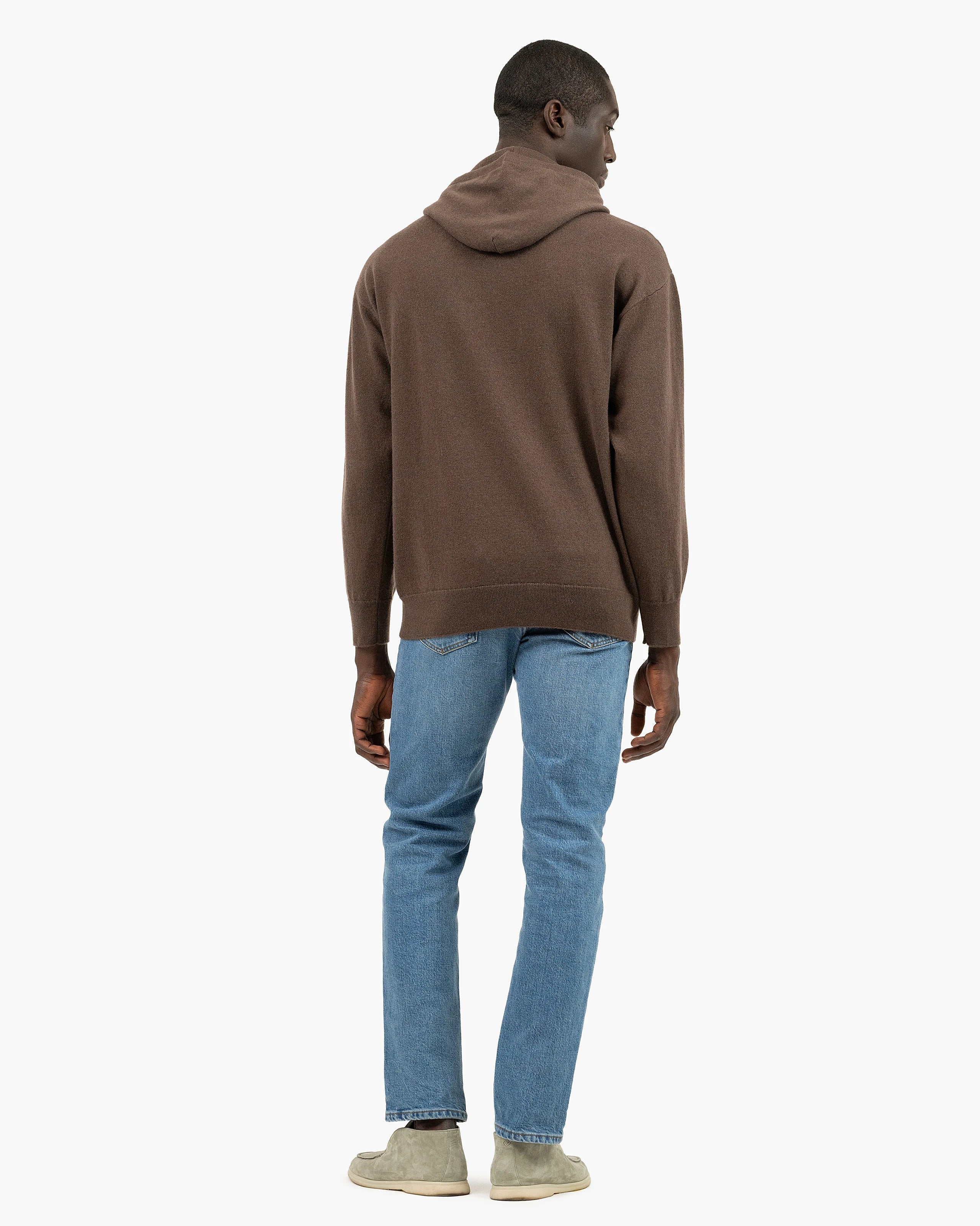 Men's Palisades Hoodie - Brown Cashmere