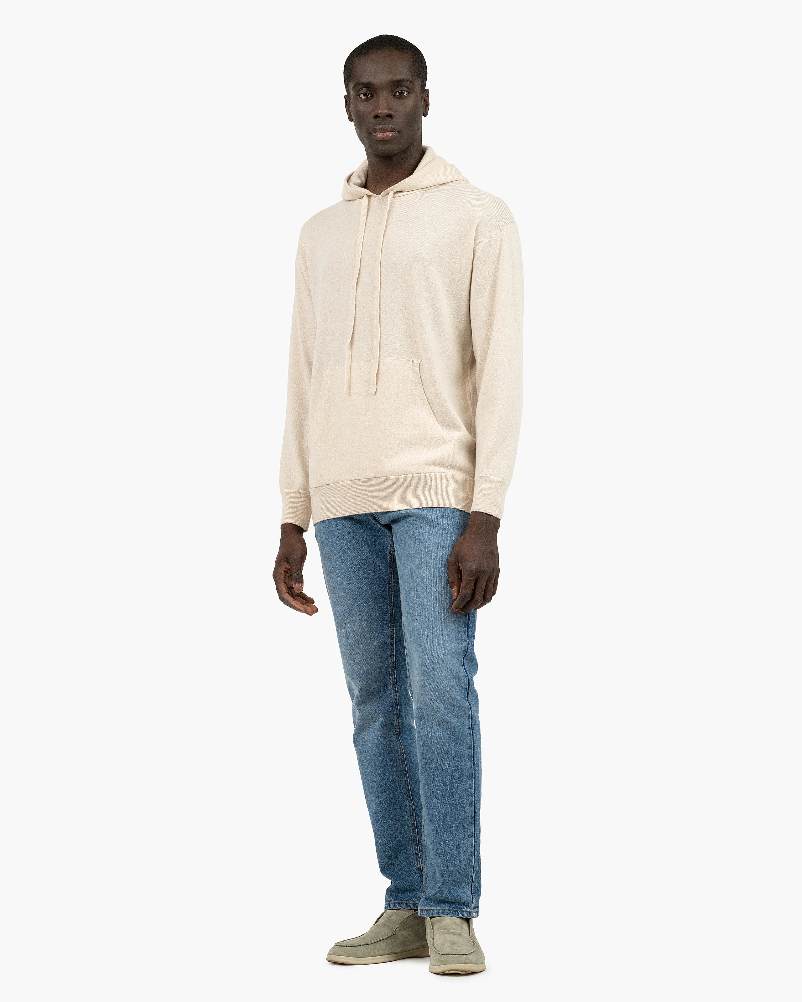 Men's Palisades Hoodie - Light Beige Cashmere