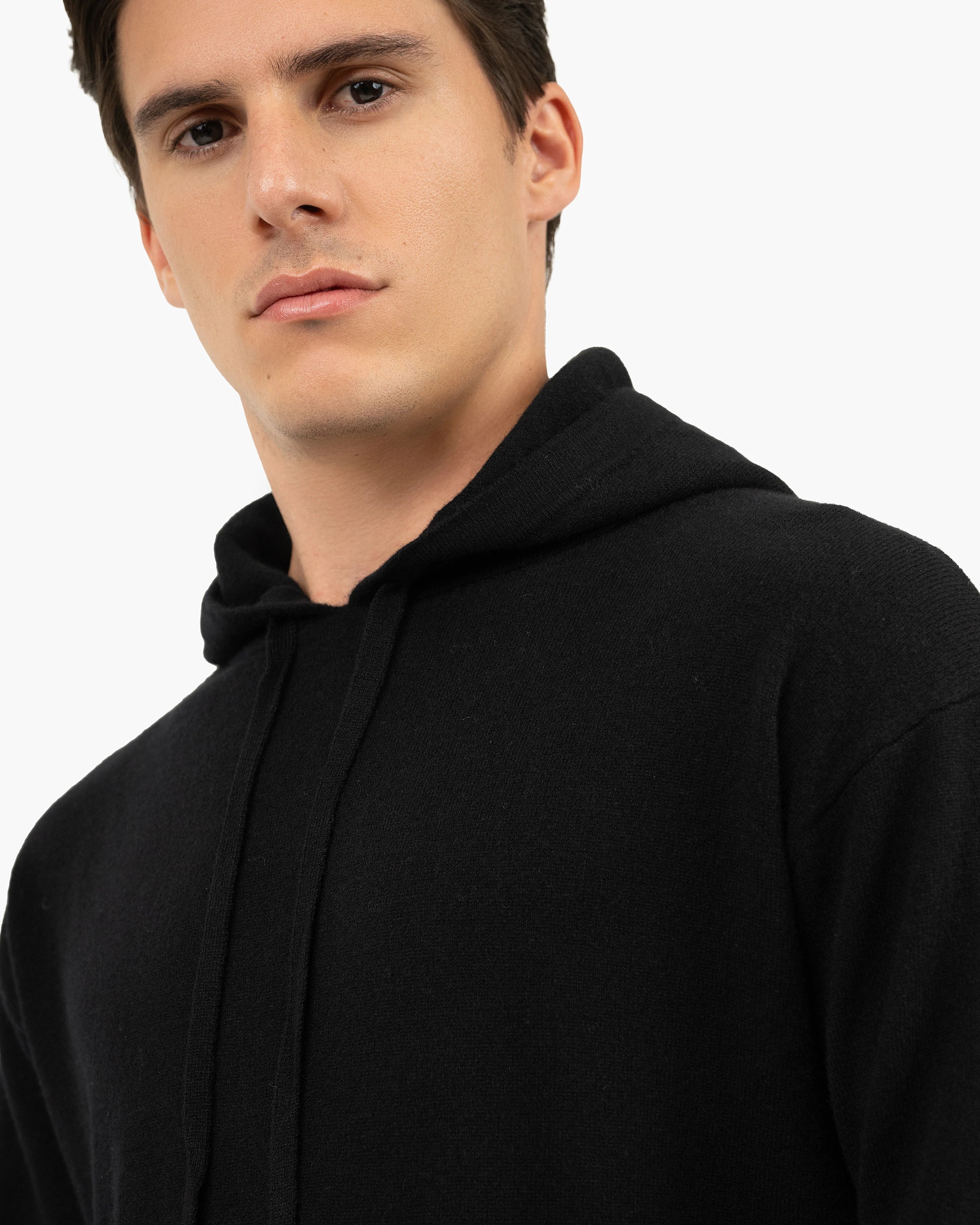 Men's Palisades Hoodie - Black Cashmere