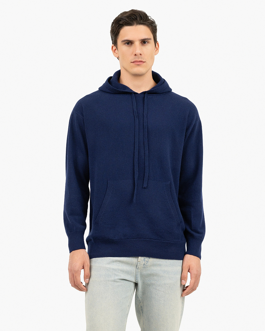 Men's Palisades Hoodie - Blue Cashmere