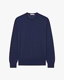 Ritz Rundhalspullover Herren - Blau