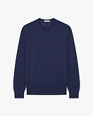 Ritz Rundhalspullover Herren - Blau