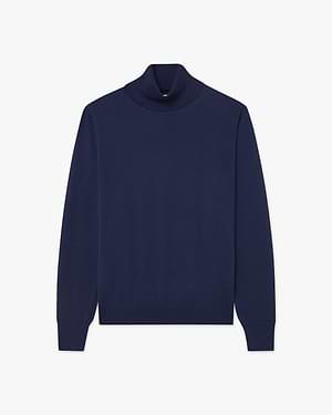 Ritz Rollkragenpullover Herren - Blau
