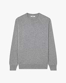 Men's Saxon Raglan Crew Neck Sweater - Medium Grey