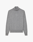 Saxon Rollkragenpullover Herren - Mittelgrau
