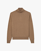 Saxon Rollkragenpullover Herren - Haselnuss