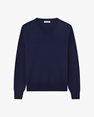 Saxon V-Ausschnittpullover Herren - Blau