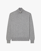 Men's Saxon Quarter-Zip - Medium Grey