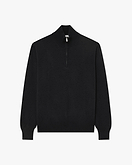 Men's Saxon Quarter-Zip - Black