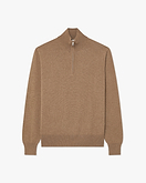 Men's Saxon Quarter-Zip - Hazelnut